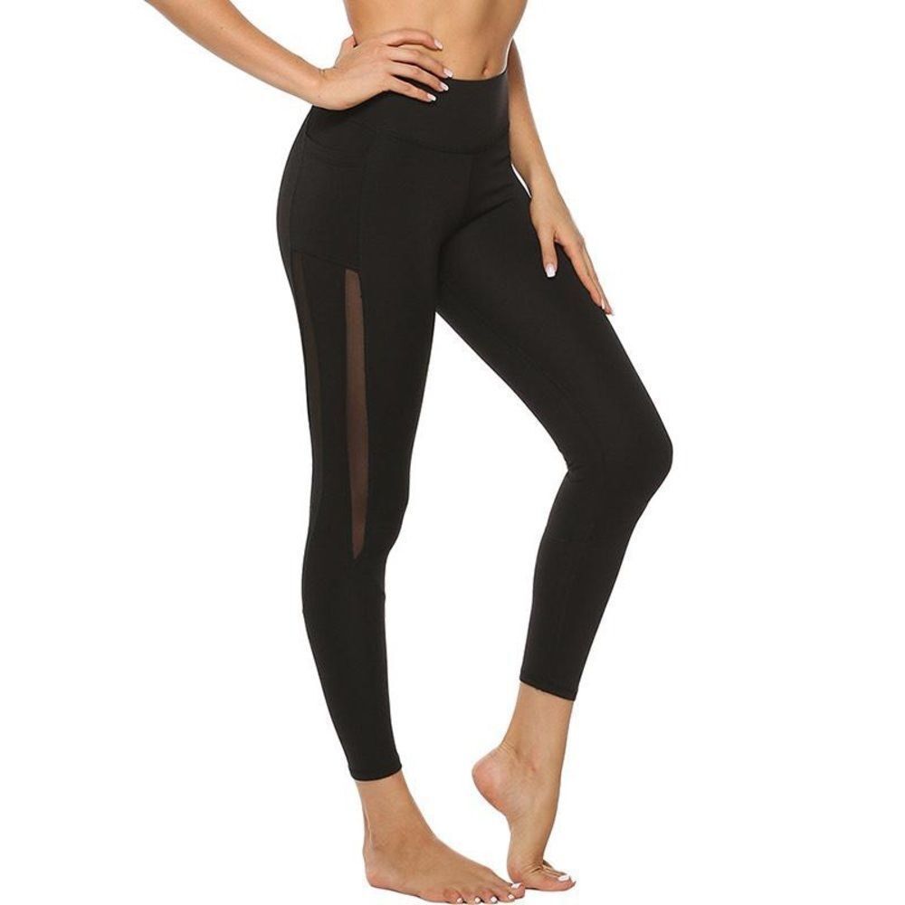 Mesh detail leggings 